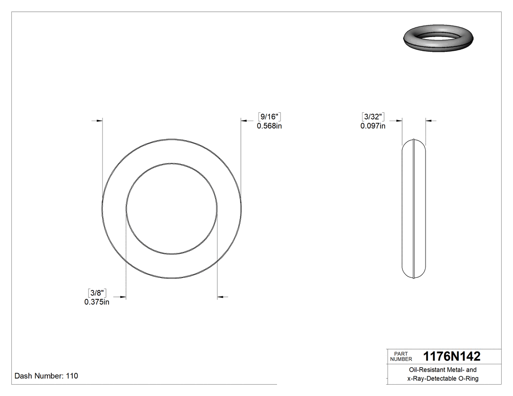 Technical drawing - 1176N142
